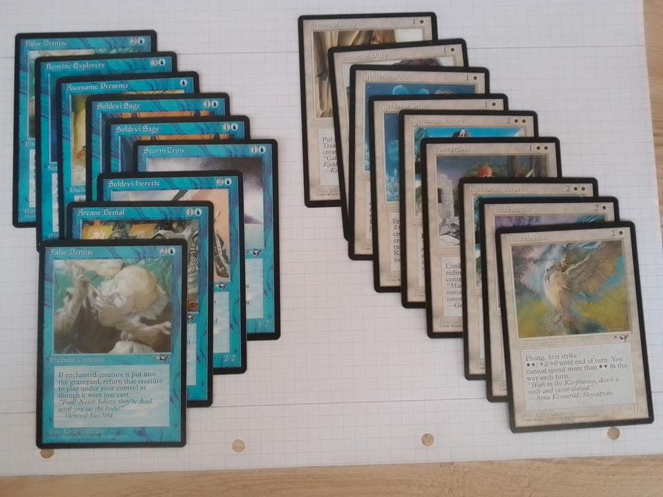 Magic Alliances 63 Karten 3xR 14xU 46xC Phelddagrif und mehr in Nieder-Olm