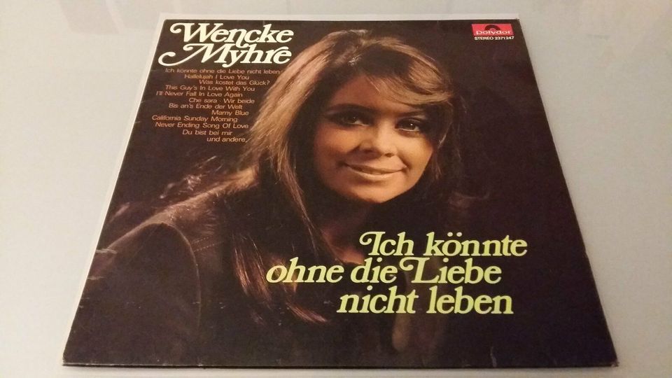 Wencke Myhre ‎LP – Ich Könnte Ohne Die Liebe Nicht Leben – 1972 in Köln