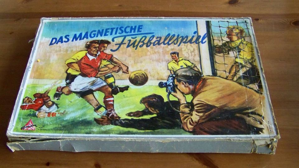 Fußballspiel magnetisch DDR in Blankensee