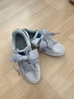 Puma Basket blau mit Schleife, Größe 40 Bayern - Bad Windsheim Vorschau