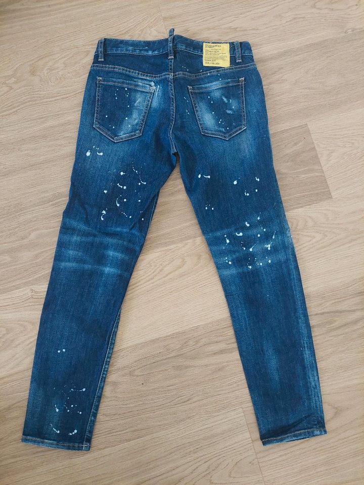 DSQUARED2 Jeans, ital. Gr. 38, dark denim in Immenstaad