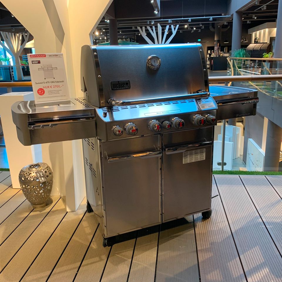 Weber® Summit S-470 GBS Edelstahl *Aussteller* in Krefeld