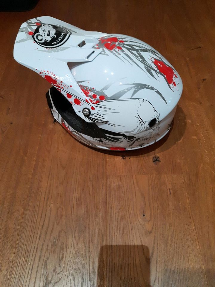 Moto Cross Helm XS 53-54 in Waldstetten