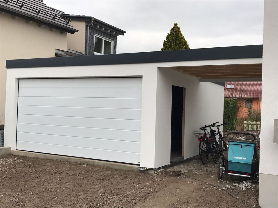 Fertiggaragen , Carport, Sonderbauten, Planung, Montage in Egweil