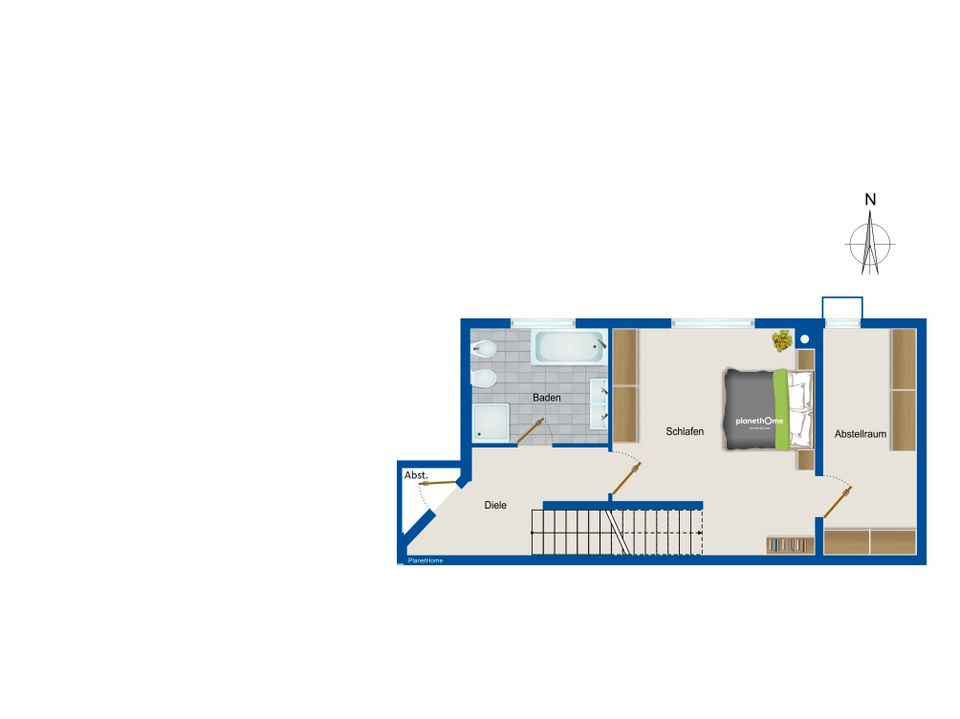 Attraktive 4-Zimmer-Maisonettewohnung in Walldorf in Walldorf