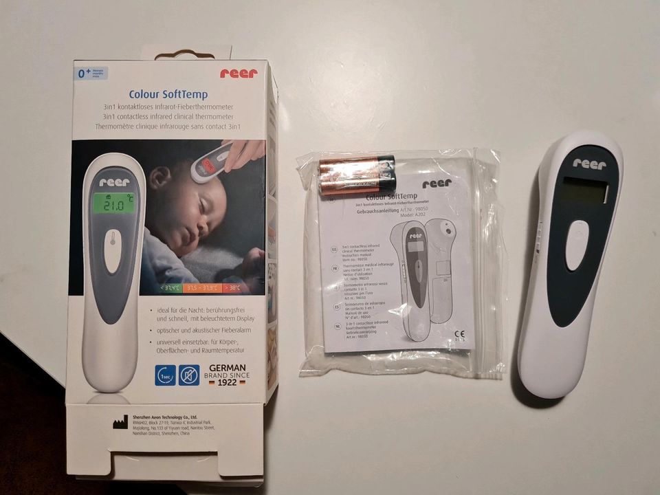 Reer Infrarot Fieberthermometer kontaktlos für Körper und Raum in Köln -  Zollstock | eBay Kleinanzeigen ist jetzt Kleinanzeigen | Mobiles & Spieluhren