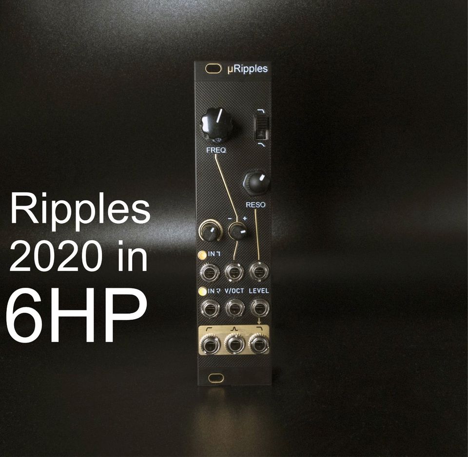 (u)Ripples 2020 in 6HP Eurorack Mutable Instruments in Braunschweig