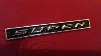 Opel Schriftzug Super aus Aluminium, 2885332, gut erhalten Hessen - Großenlüder Vorschau