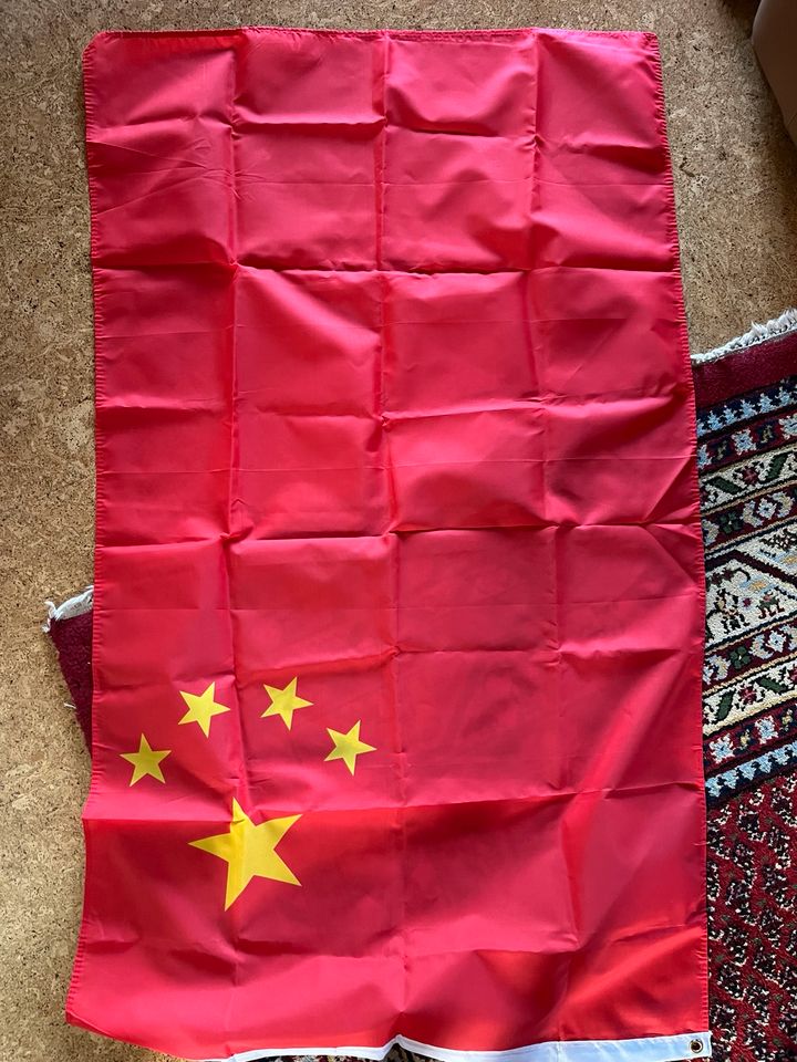 Flagge China in Roding