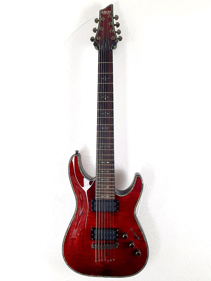 Schecter Hellraiser C7 E-Gitarre 7 String Made in Korea MIK 2015 in Linsengericht