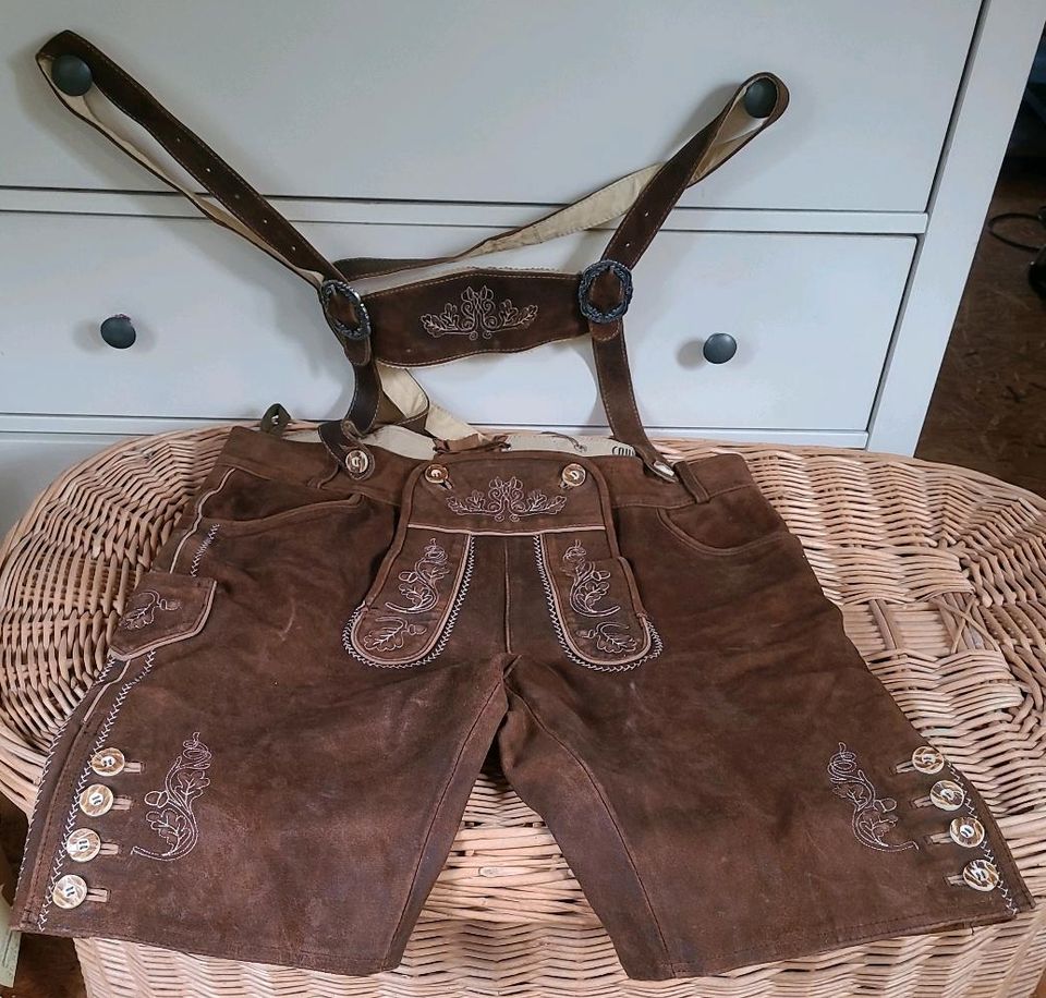 Bayrische Lederhose Country Line 54 Oktoberfest  weiches Leder in Soltau