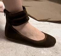 Braune Ballerina Pumps mit Knöchelriemen, Größe 37 neu Hessen - Reinheim Vorschau