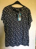 Neues Damen-Sommer-T-Shirt, Gr. 44/46, NEU, blau, TCM Nordrhein-Westfalen - Verl Vorschau