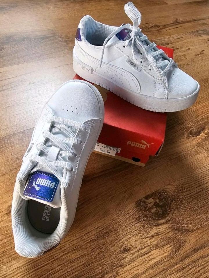 Puma Sneaker Mädchen  Gr. 30 weiß neu in Spremberg