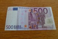 500 EUR Schein in tadellosem Zustand Bayern - Thannhausen Vorschau