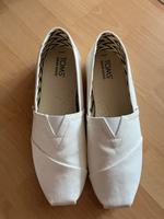 Toms Schuhe 46 weiß Slipper Sommerschuh neu Nordrhein-Westfalen - Neuss Vorschau