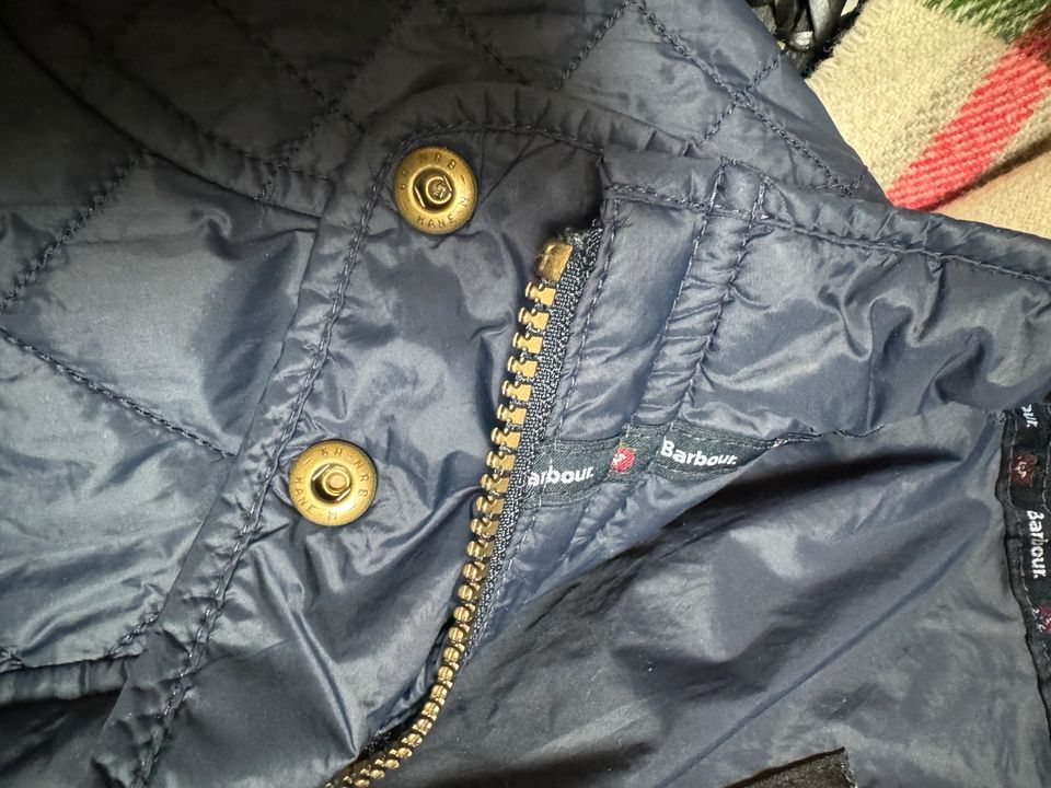 Barbourjacke blau Steppjacke in Braunschweig