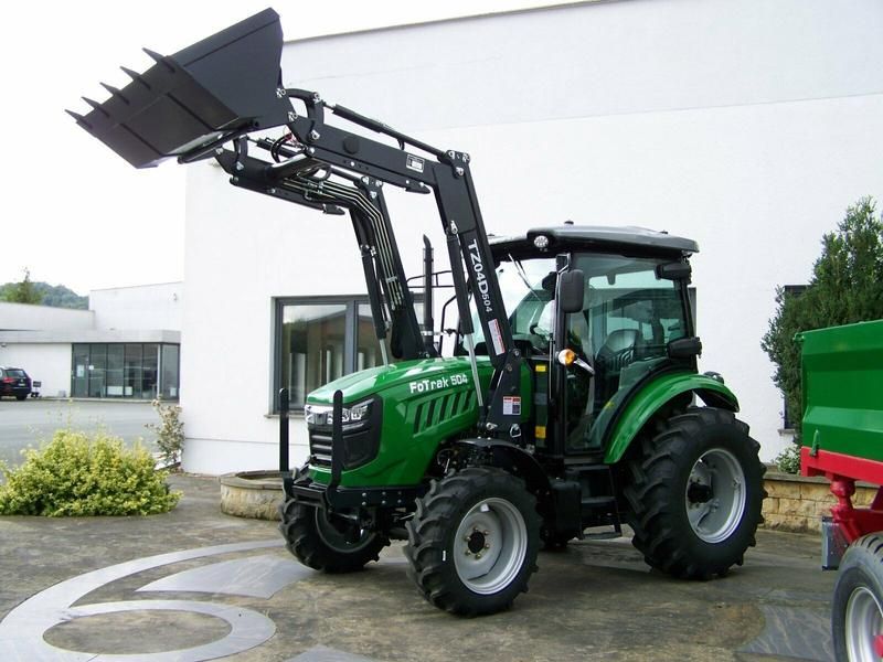 NEU!! 50PS Allrad Traktor FoTrak 504 Druckluft mit Kippanhänger in  Thüringen - Waltershausen, Gebrauchte Agrarfahrzeuge kaufen