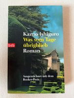 Buch "Was vom Tage übrigblieb" Kazuo Ishiguro, Roman Bayern - Buchdorf Vorschau