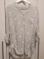 Bluse mit Sternen grau italienische Mode Nordrhein-Westfalen - Viersen Vorschau