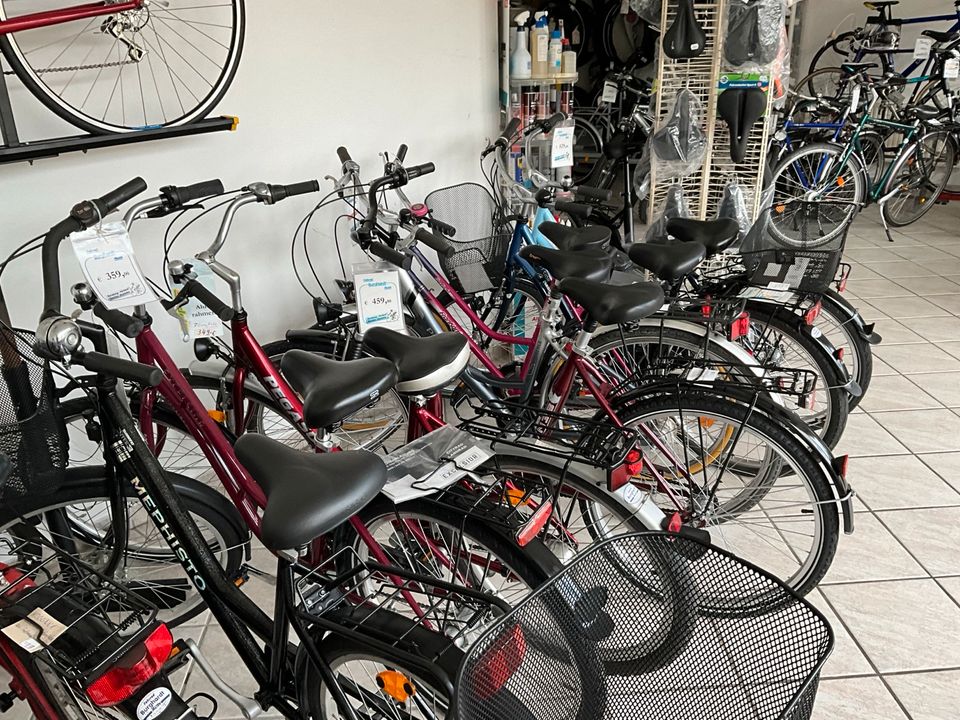 Gebrauchtfahrrad Fahrrad Garantie Reparatur 5 7 21 Gang Schaltung in Mulda