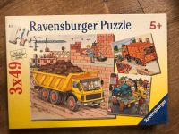 3 Stück Kinder 5+ Puzzle 3x49 Baustelle Ravensburger Hessen - Lich Vorschau