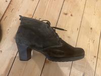 Ankle Boots Stiefelette Gabor grau Leder Niedersachsen - Nordenham Vorschau