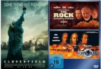 Cloverfield / The Rock / Con Air DVD Hessen - Reinheim Vorschau