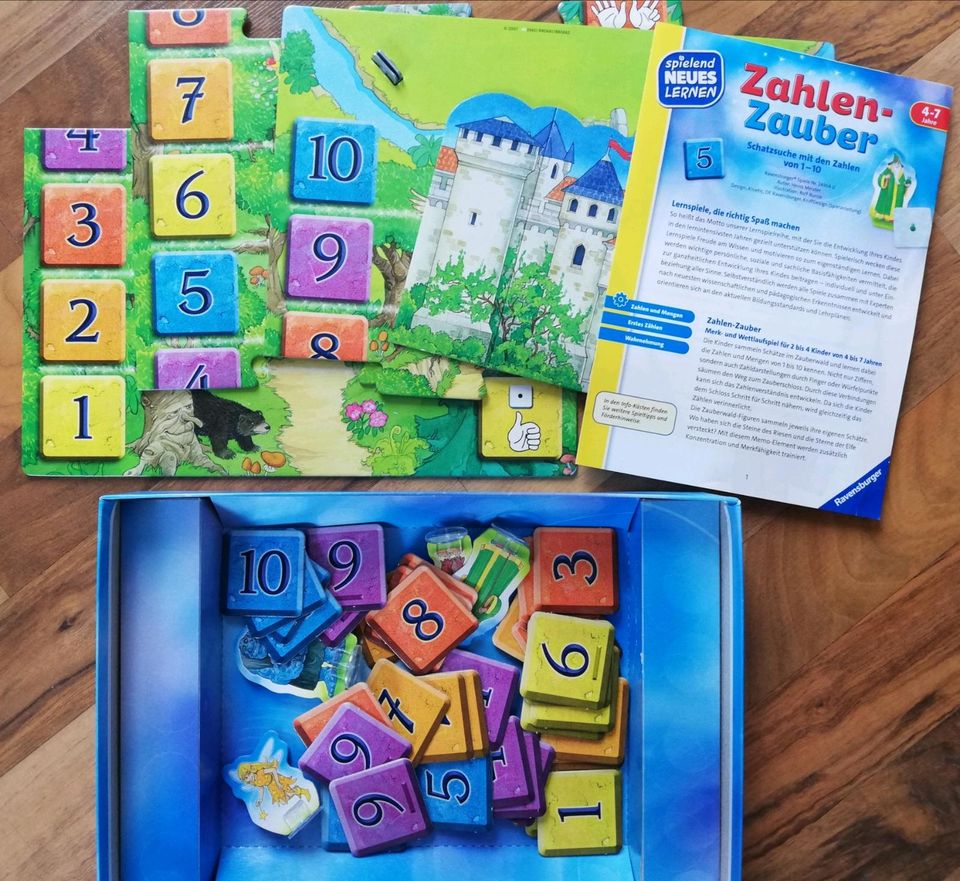 Zahlenzauber, wie NEU, Ravensburger Spiel in Lippstadt