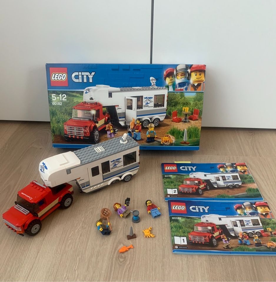 Lego City Set 60182 | Pickup mit Wohnwagen, Camping in Magdeburg