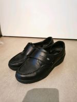 Schuhe mit Klettverschluss, schwarz, Leder, Größe 5,5 Baden-Württemberg - Ulm Vorschau