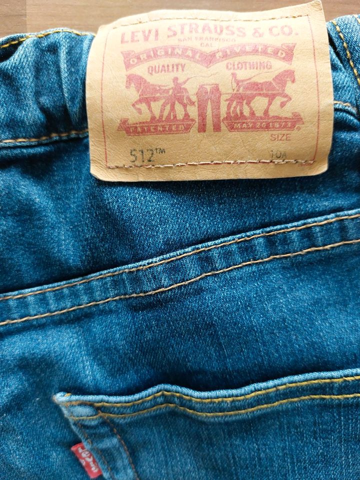 Jeans "Levis 512" Size 10A 152/158 für Jungen in Ramsthal