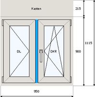 Fenster abzugeben B: 95 cm x H: 111,5 cm Baden-Württemberg - Durchhausen Vorschau