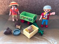 Playmobil Kinder mit Bollerwagen und Kleintieren 4349 Bayern - Schrobenhausen Vorschau