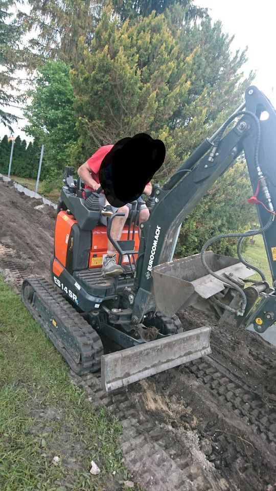 Bagger- und Erdbewegungsarbeiten in Lauchhammer