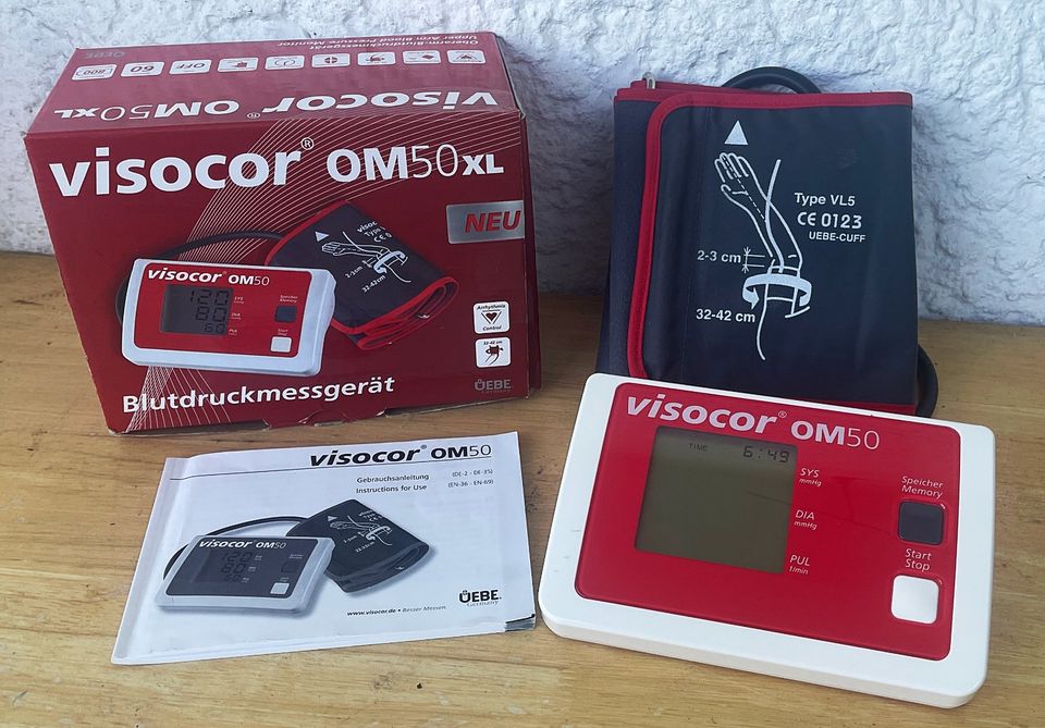 Blutdruckmessgerät für Oberarm von Visocor OM50, Test sehr gut! in Berlin