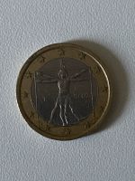 1 Euro Münze von 2002 aus Leonardo da Vinci Italien Bayern - Dingolfing Vorschau