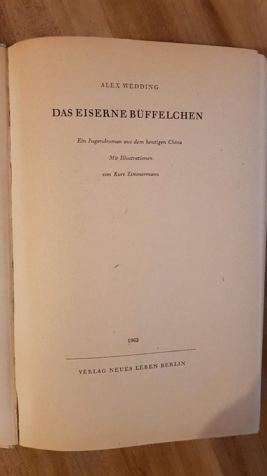 Das Eiserne Büffelchen v. Alex Wedding 1962 in Dresden