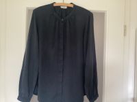 Schöne schwarz/graue Bluse in Seidenacetat Gr 40 5€ Niedersachsen - Löningen Vorschau