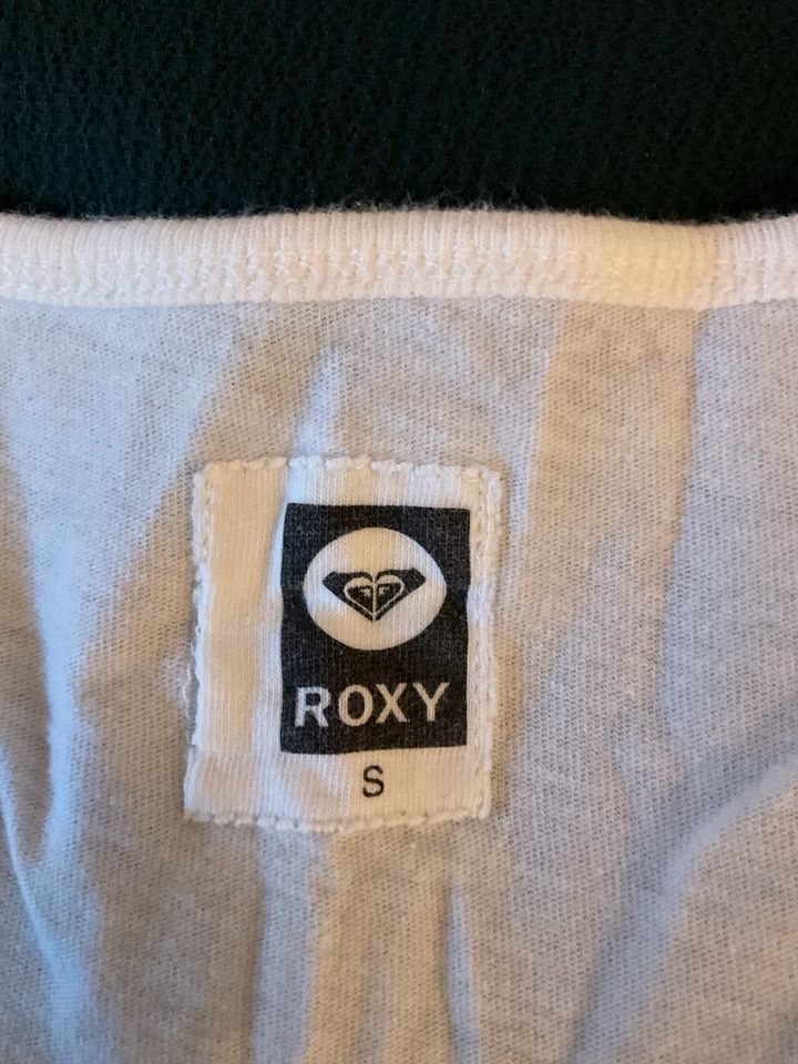 Roxy Shirt, weiß / bunt, Gr. S in Preetz