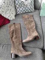Gabor Overknees Stiefel 7/40 Taupe Neuwertig Köln - Zollstock Vorschau