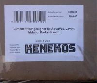 Kenekos-Lamellenfilter für Nass- und Trockensauger Niedersachsen - Nienburg (Weser) Vorschau