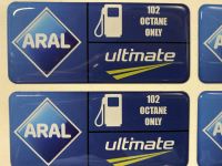 2x Aral Ultimate 102 Oktan Tankdeckel Aufkleber - Gel - 3D Rheinland-Pfalz - Argenschwang Vorschau