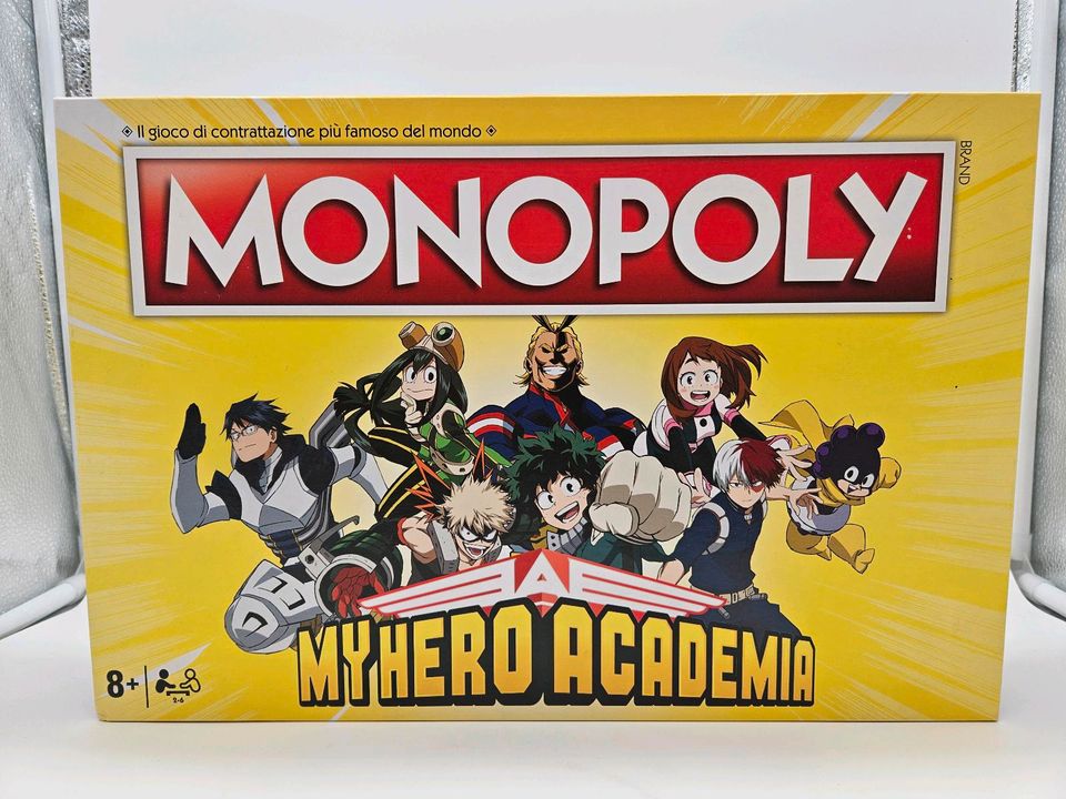 Monopoly My Hero Academia Brettspiel italienisch in Bergheim