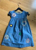 Mini Boden Jeans Kleid Blumen Applikationen Düsseldorf - Gerresheim Vorschau