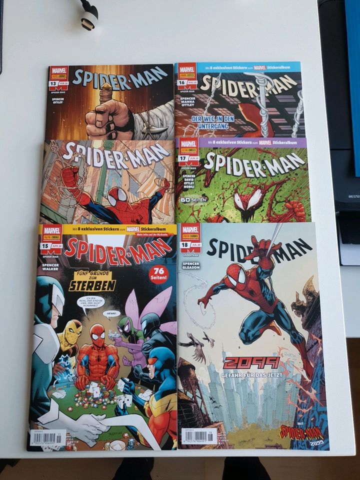 Spider-Man 13 bis 18 Heftserie 2019 in Hürth