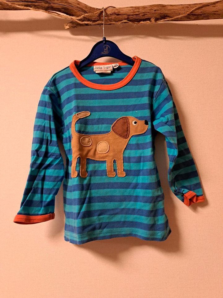 Toby Tiger Langarmshirt Gr. 3/4 Jahre / 104 Shirt in Großenkneten