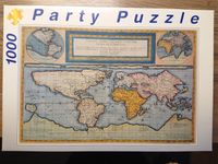 Puzzle 1000 Teile - Weltkarte Brandenburg - Beelitz Vorschau