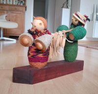 Holzfigur Tischdeko Dekoration Holz-Puppen handgemacht Ukraine Düsseldorf - Itter Vorschau