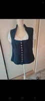 Trachtenmieder gr.46 Bonprix blau mit Dirndl Bluse gr.44 weiß Bayern - Barbing Vorschau